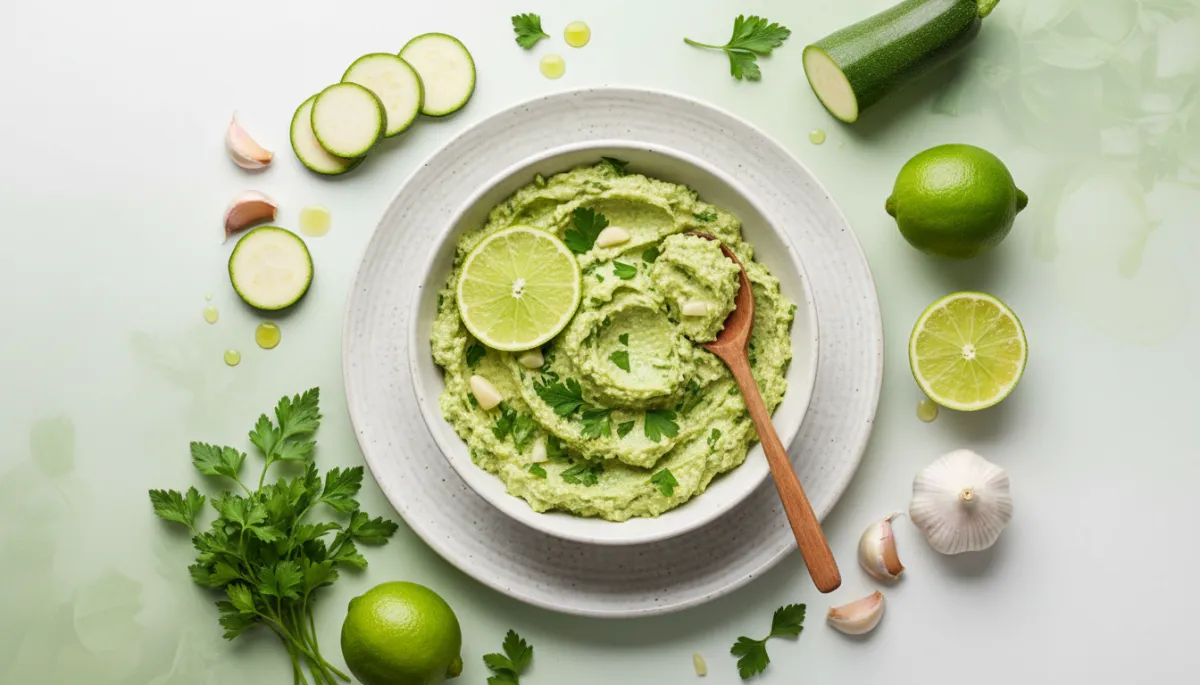 Zachte Courgettespread met Limoen en Peterselie