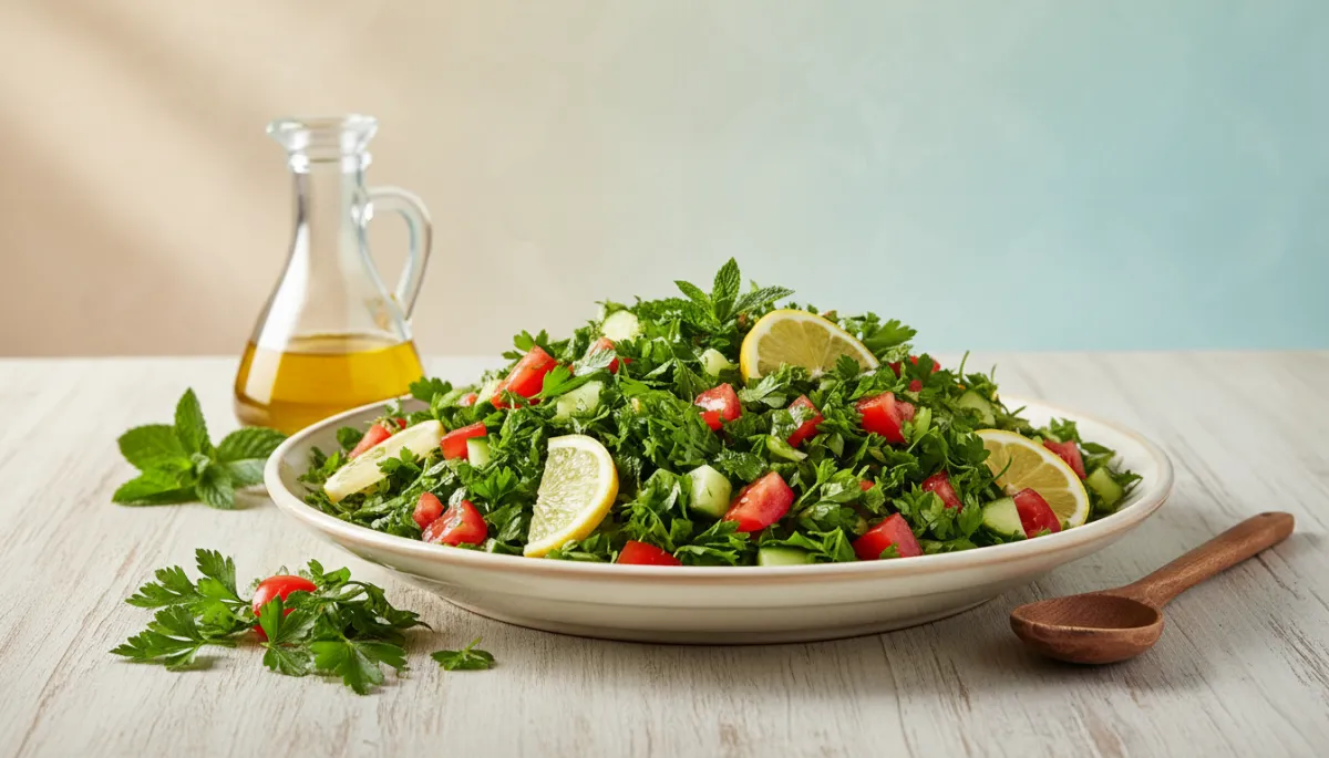 Frisse Libanese Peterseliesalade Recept