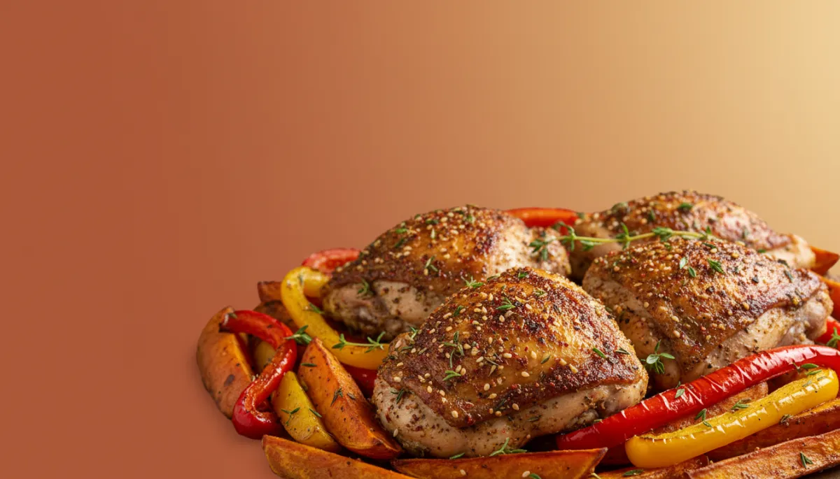 Sappige Kip met Za’atar en Geroosterde Groenten