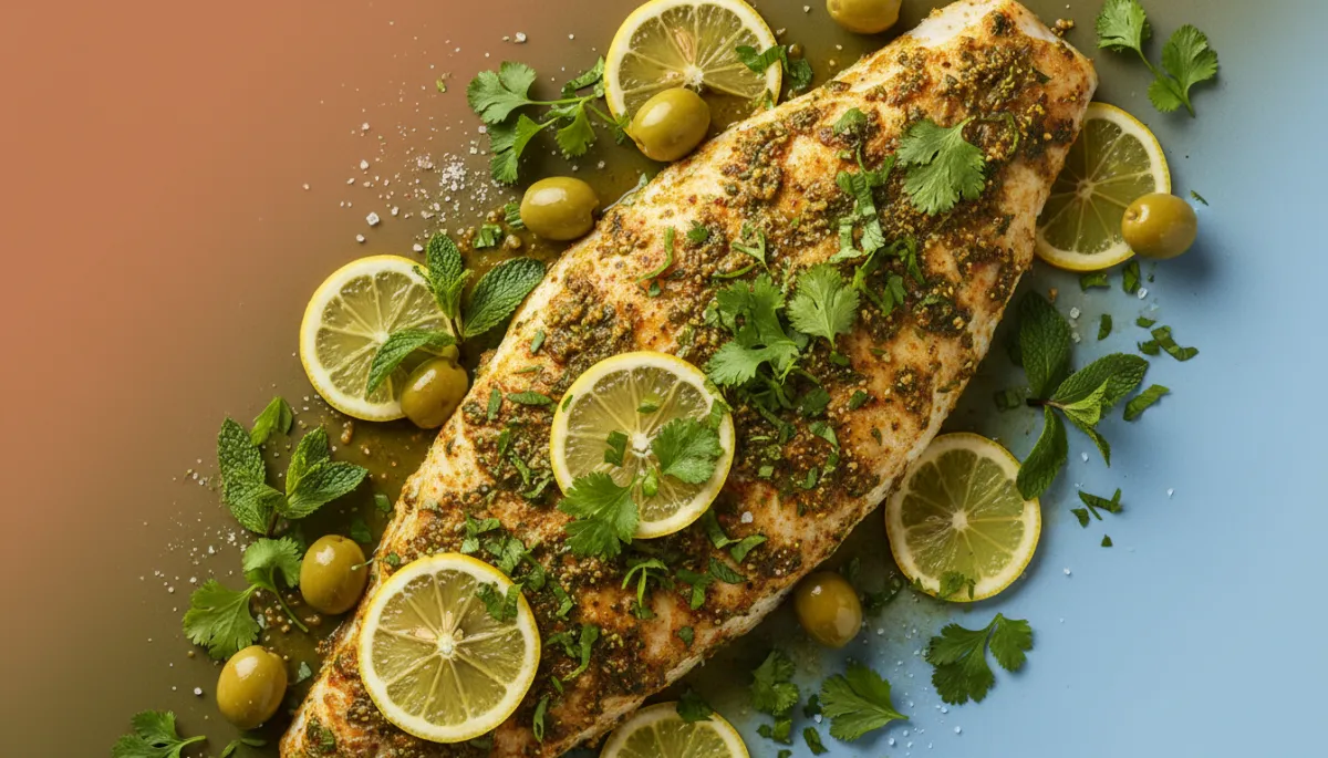 Kabeljauw in Marokkaanse chermoula - Gezond Recept