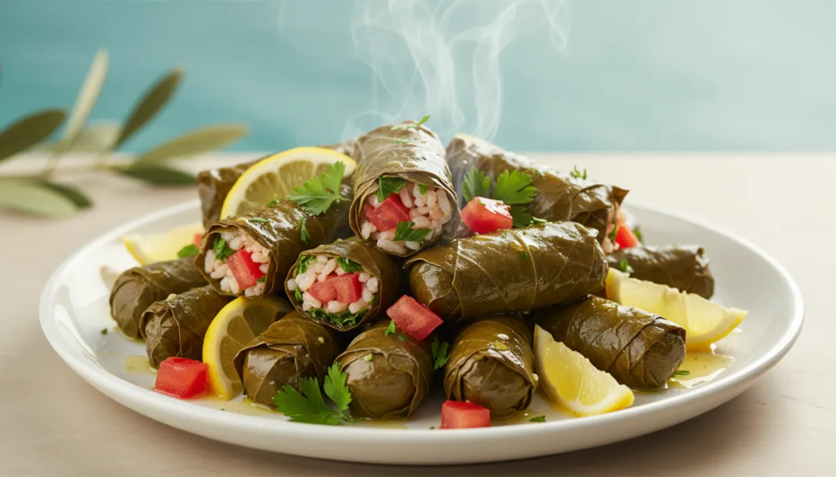 Gevulde Wijnbladeren - Mediterraans Recept
