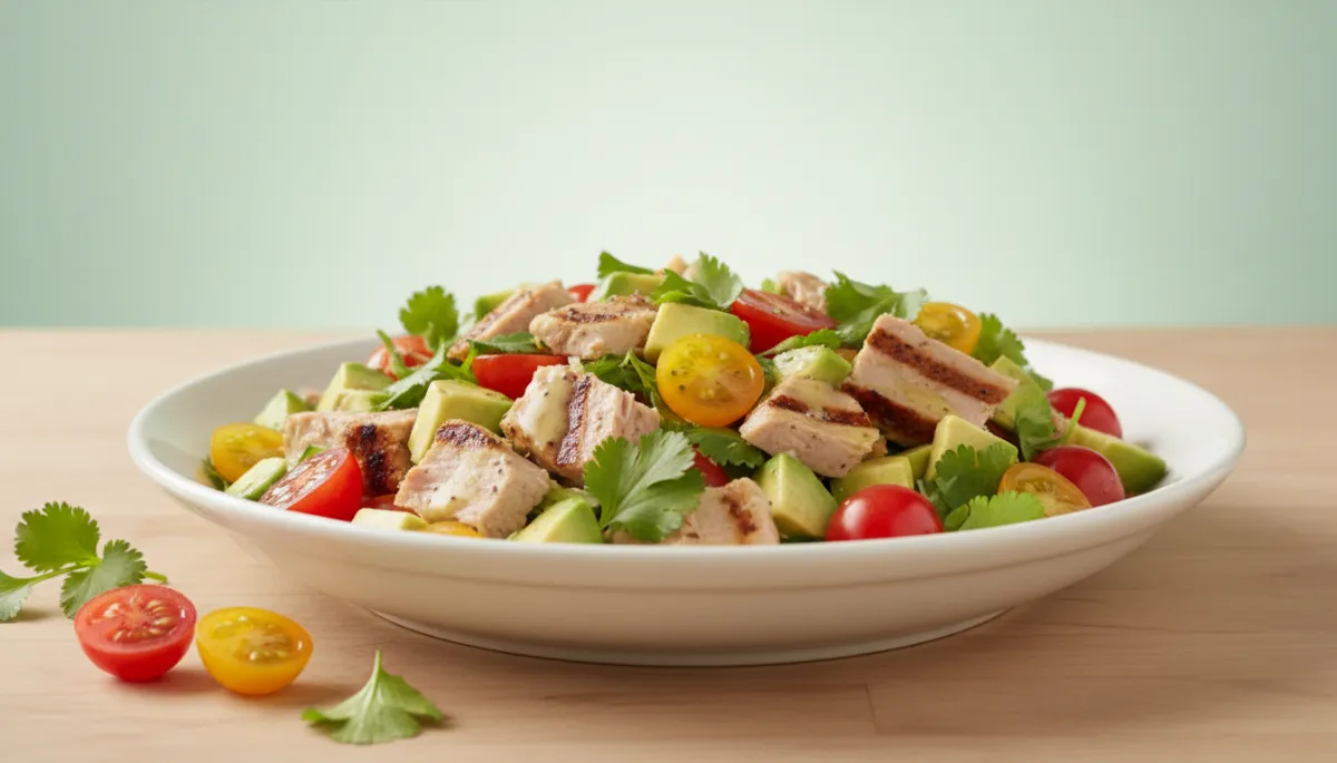 Frisse Tonijnsalade met Avocado en Koriander