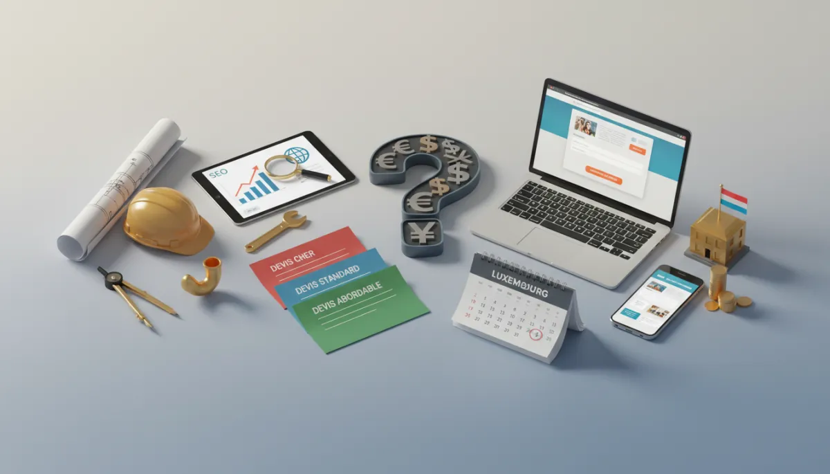 Combien coûte vraiment un site web     au Luxembourg ? (et ce que vous perdez sans)