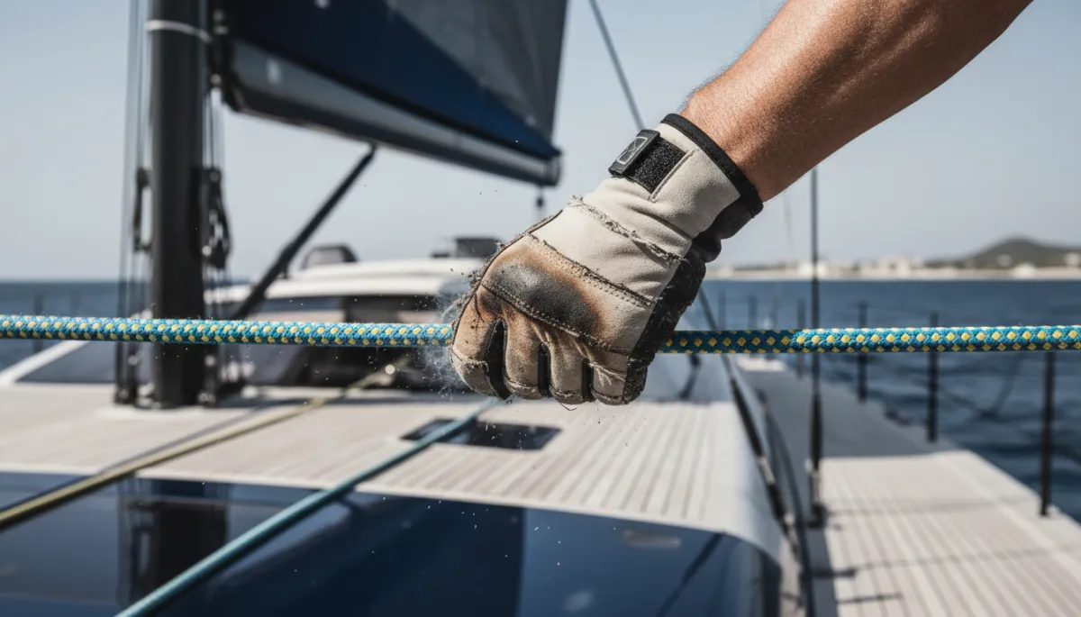 Preventing Rope Burns in Superyacht Racing