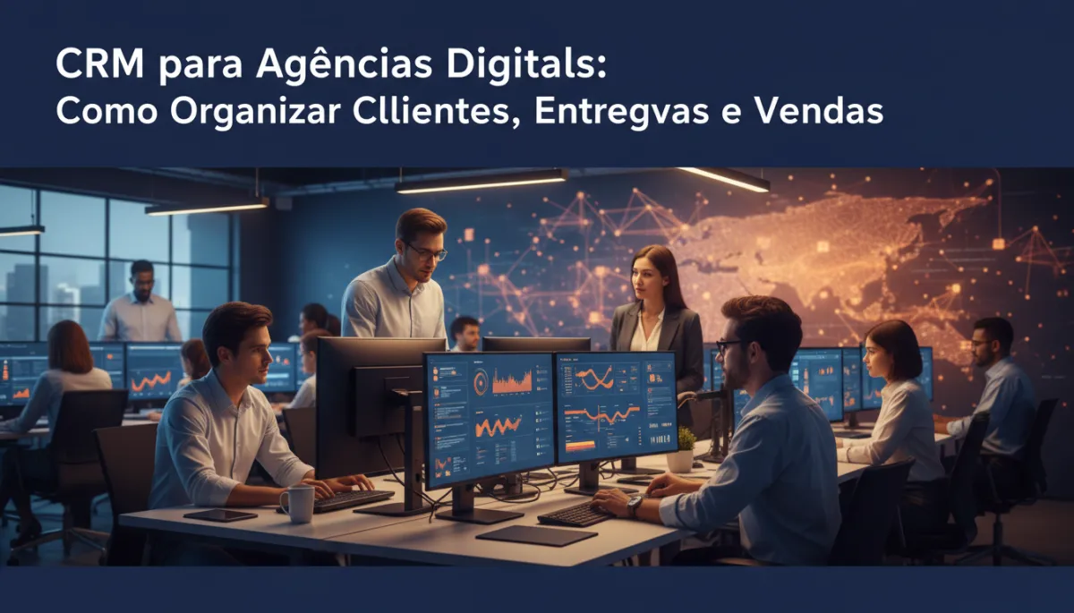 CRM para Agências Digitais: Como Organizar Clientes, Entregas e Vendas