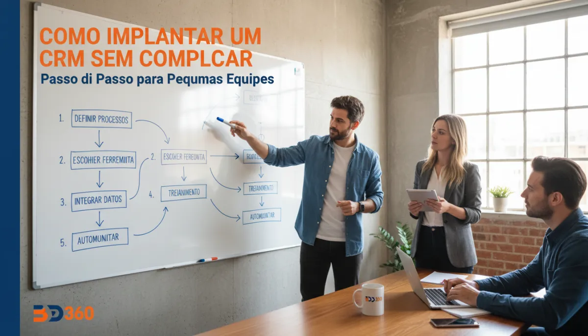 Como Implantar um CRM Sem Complicar: Passo a Passo para Pequenas Equipes