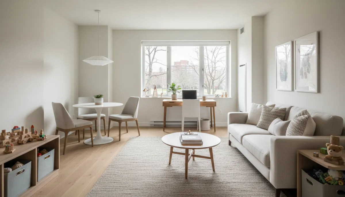 Comfortable furnished temporary apartment arranged for a modern family Comfortable furnished temporary apartment arranged for a modern family