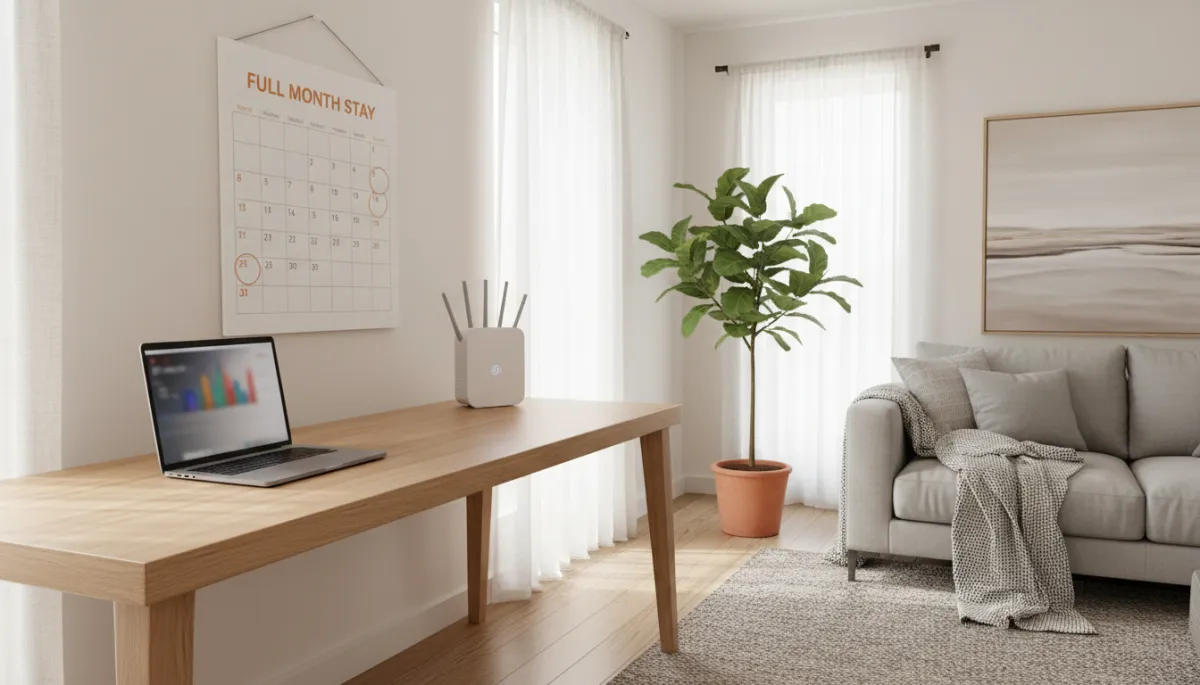 Comfortable vacation rental set up for a long mid-term stay Comfortable vacation rental set up for a long mid-term stay