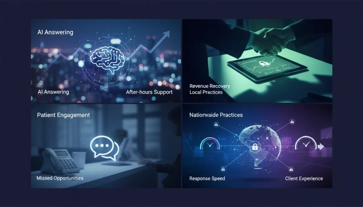 AI After-Hours Answering & Revenue Recovery for Local and Nationwide Practices