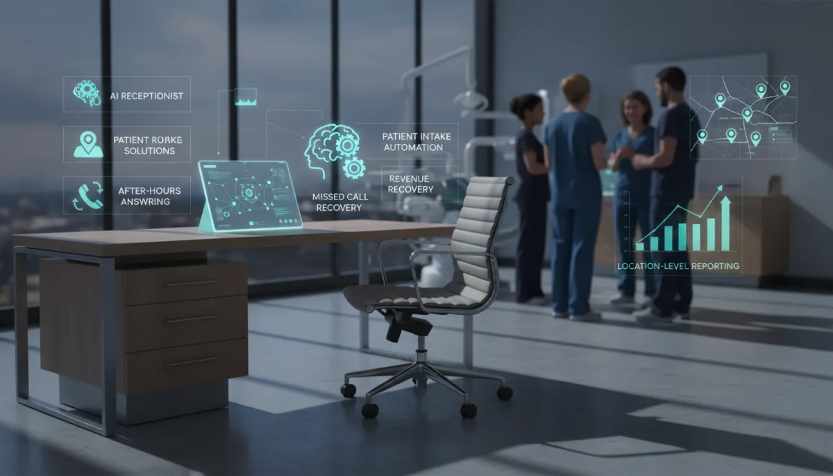 AI Receptionist Options for Dental Groups