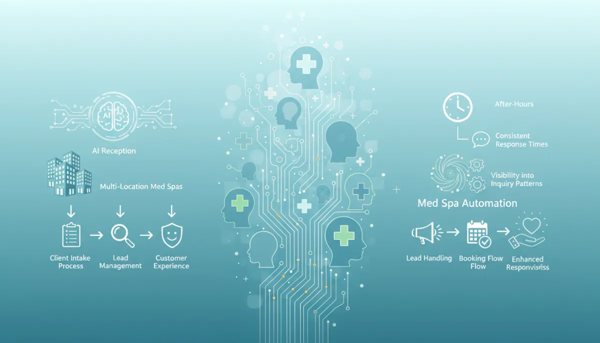 AI Reception: Streamlining Multi-Location Med Spas