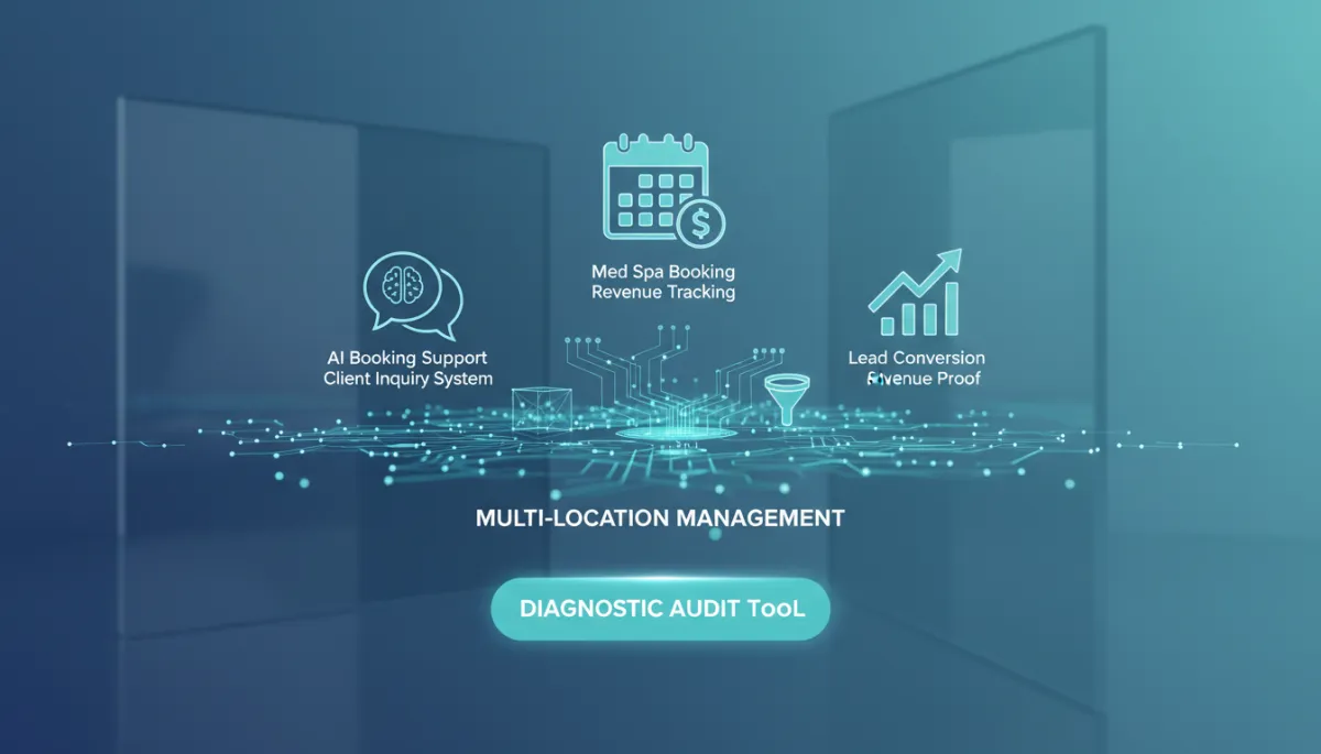 Multi-Location Med Spa Booking With Revenue Proof