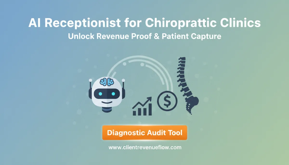 AI Receptionist for Chiropractic Clinics With Revenue Proof