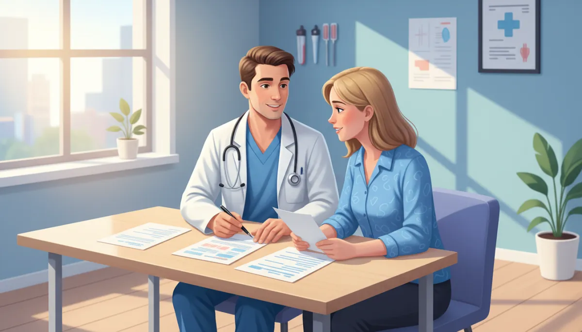 Doctor and patient