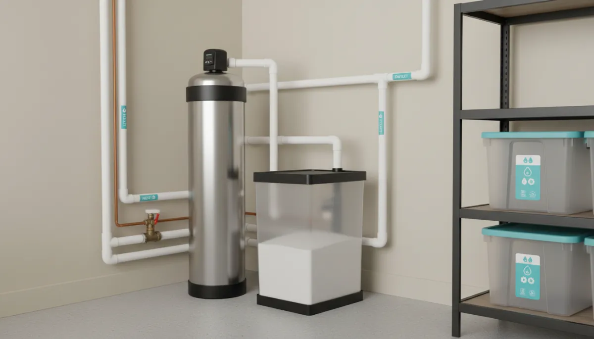 Iron filter and water softener system installed for a well in SWFL home Iron filter and water softener system installed for a well in SWFL home