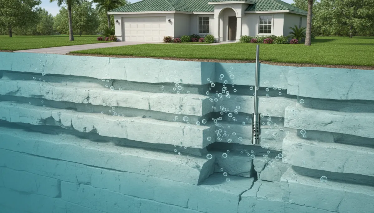 Hydrogen sulfide gas forming in the Floridan Aquifer beneath Southwest Florida homes