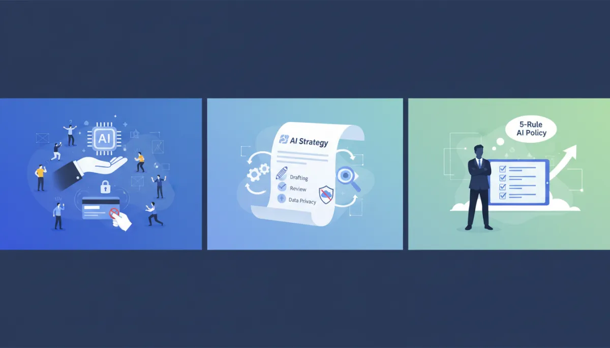 Create an Effective One-Page AI Strategy