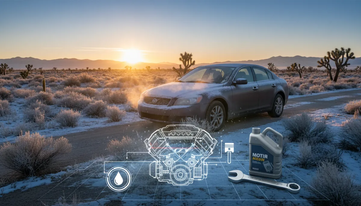 Winter Car Care in High Desert Near Hesperia