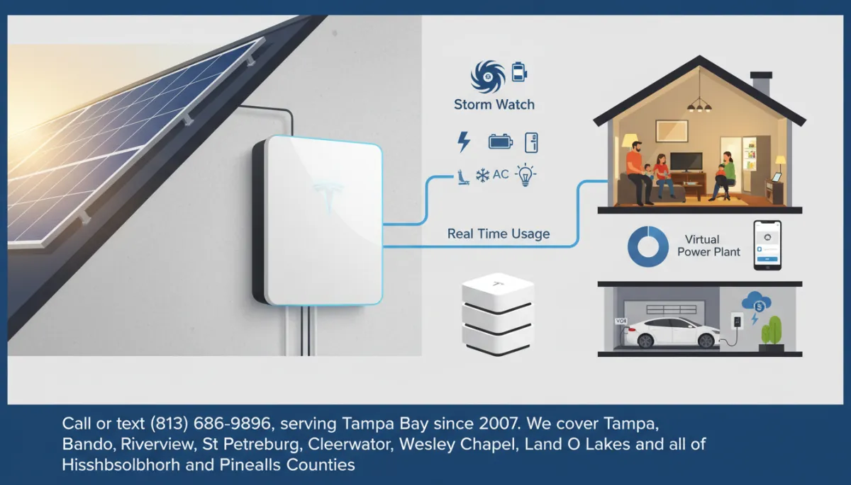 Tesla Powerwall 3 Installation Tampa FL 2026 — Cost, Specs & Hurricane Backup | Fused Solar & Roofing