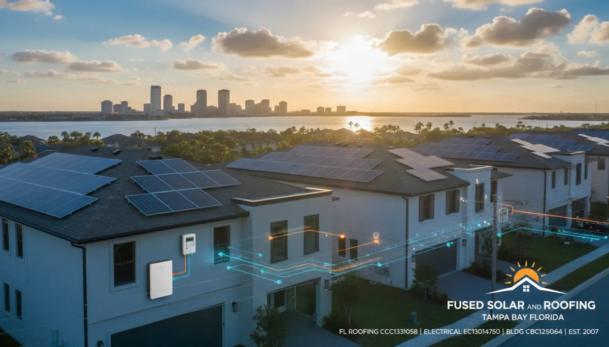 Net Metering Tampa Bay 2026 — TECO and Duke Energy Solar Guide | Fused Solar & Roofing
