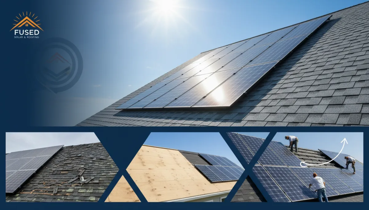 Existing Solar System + New Roof — Detach & Reinstall vs Other Options | Fused Solar & Roofing