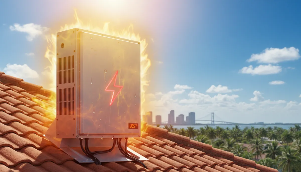 Why Solar Inverters Fail in Tampa Heat & How to Prevent It