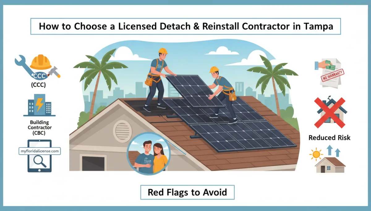How to Choose a Licensed Detach & Reinstall Contractor in Tampa