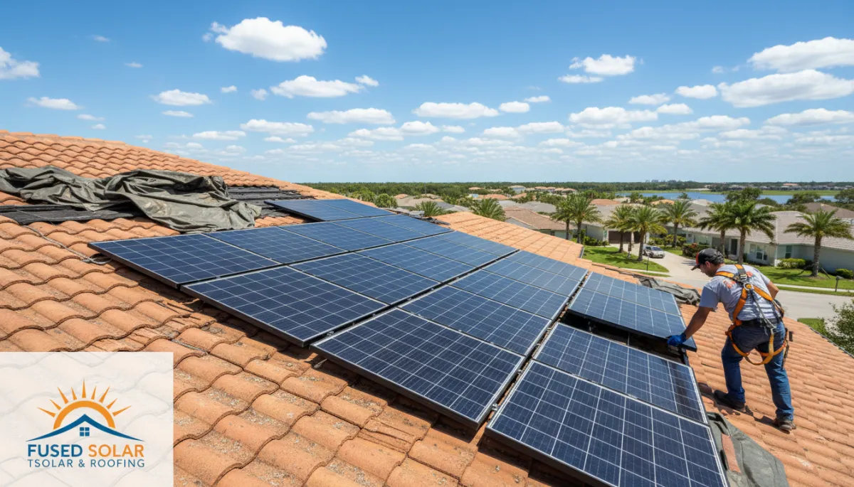 Solar Panel Detach & Reinstall in Riverview