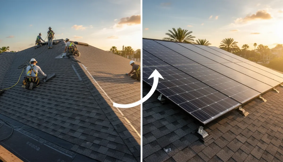 New Roof and Solar Together in Tampa Bay: Why It Works
