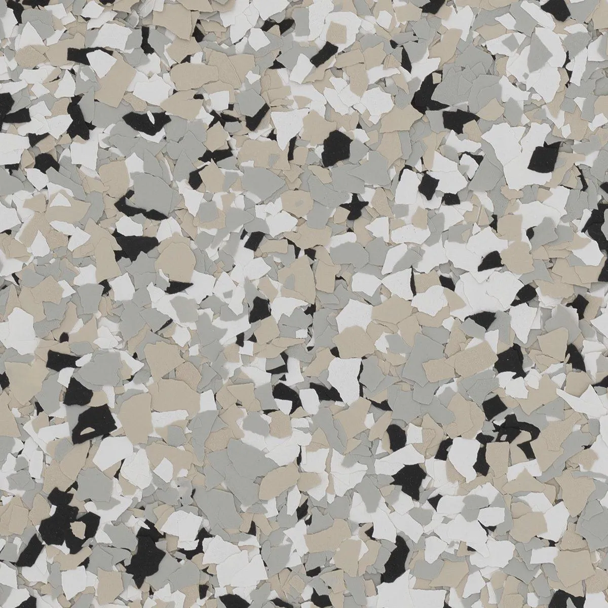Cabin Fever decorative flake floor swatch