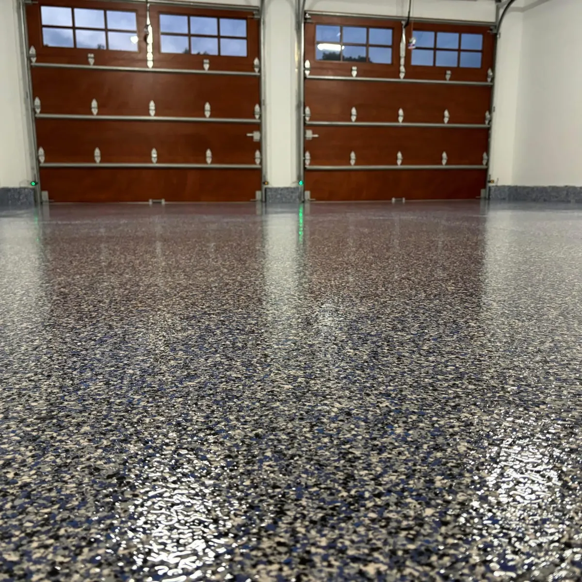 Decorative flake floor project — IMG_0363