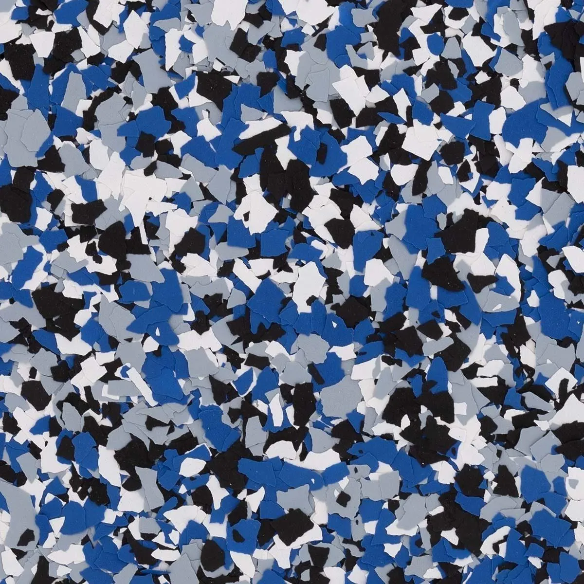 Orbit decorative flake floor swatch