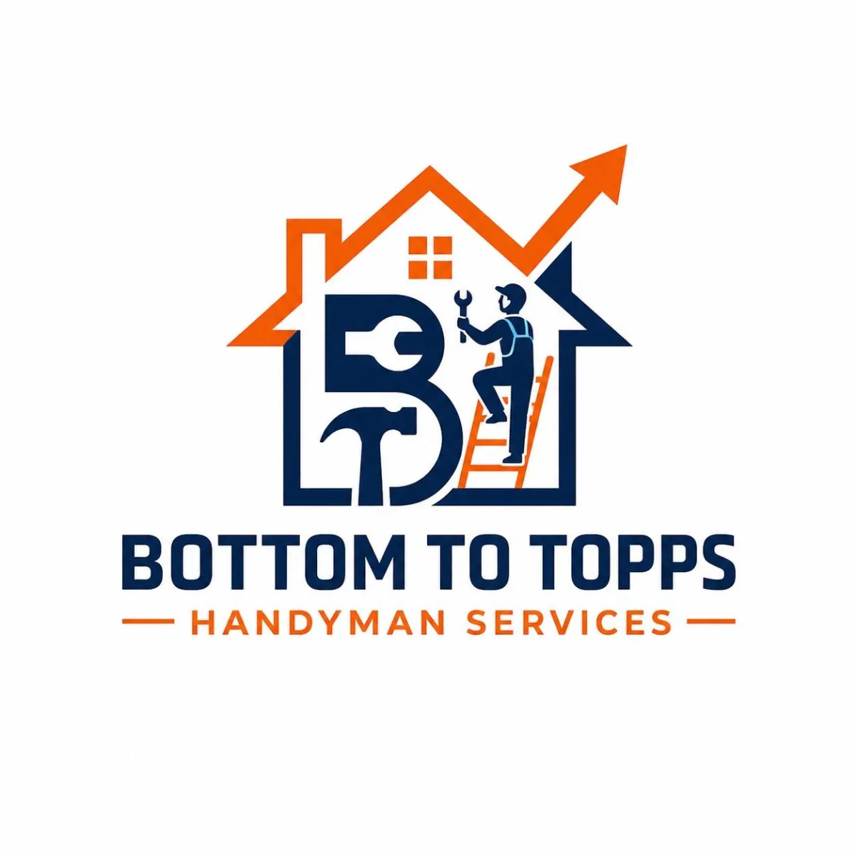 Bottom To Topps Handyman Services Logo