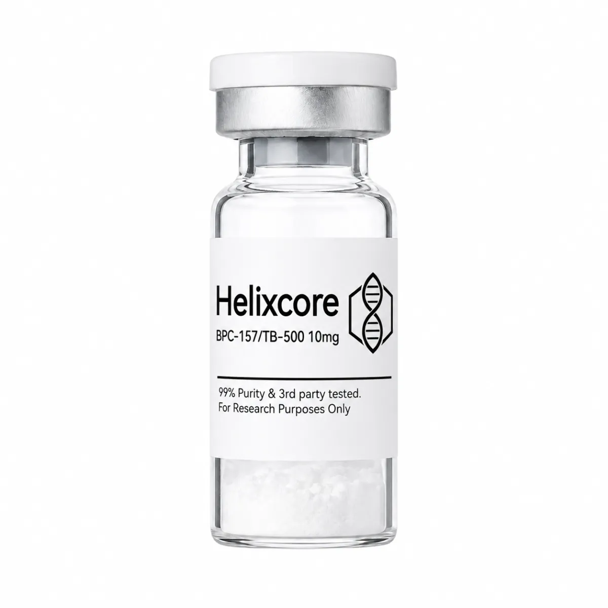 BPC-157/TB-500 Blend Clinical Vial Render