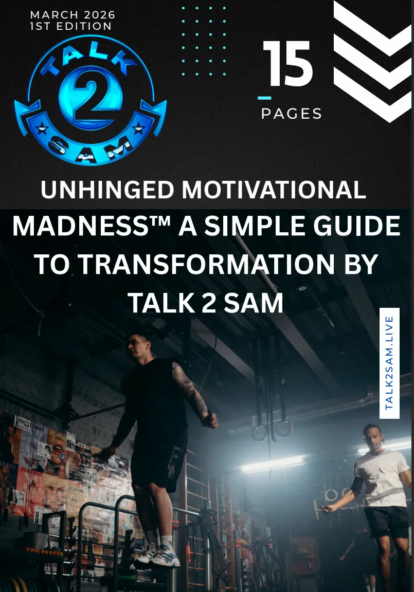 Unhinged Motivational Madness e-Guide cover preview