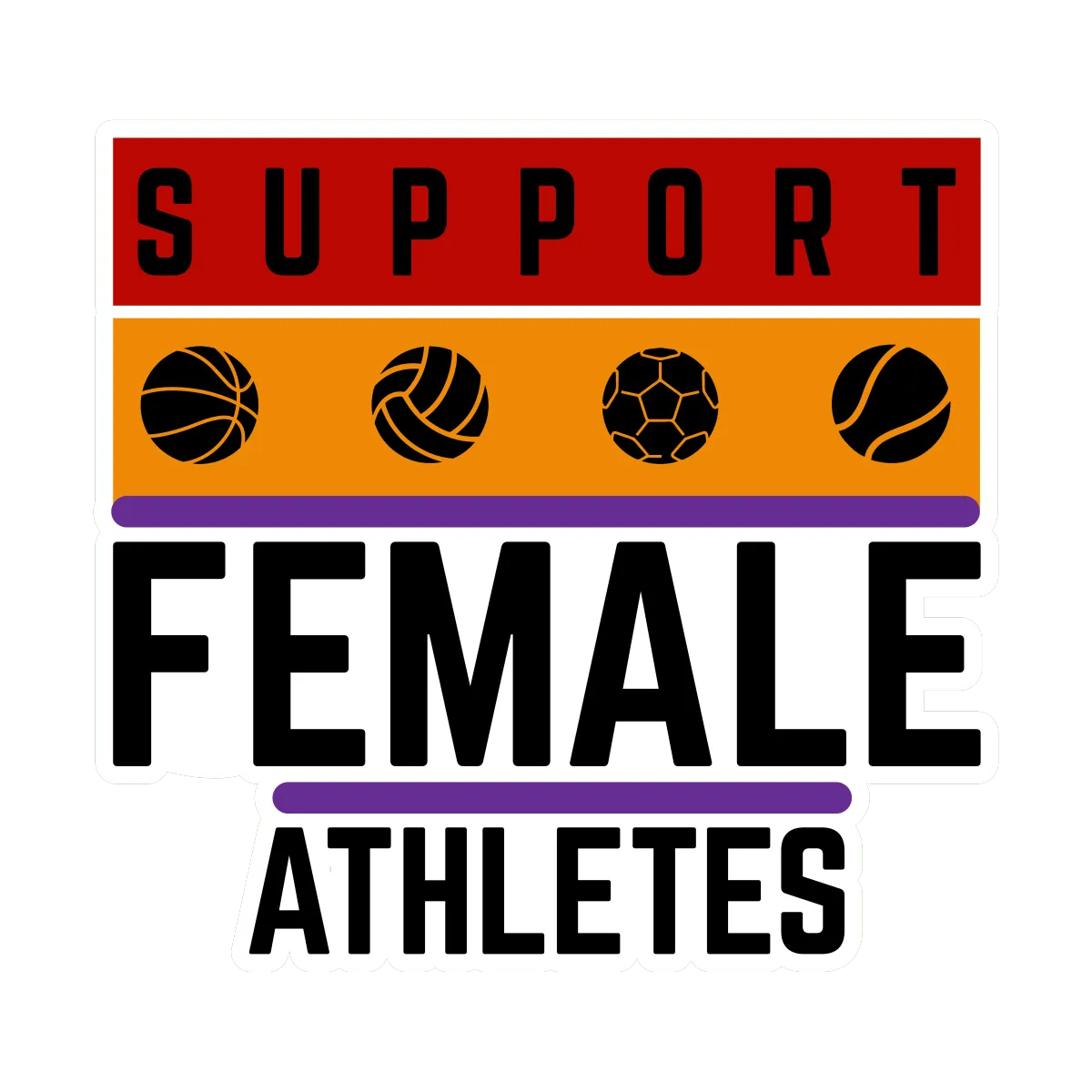 Support Female Athletes logo
