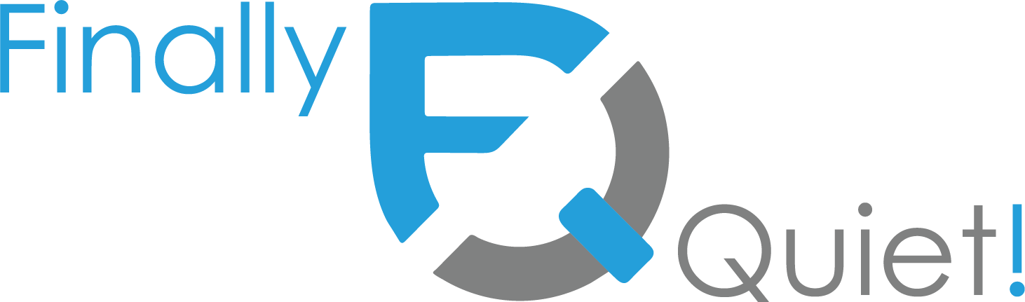 Finally Quiet logo
