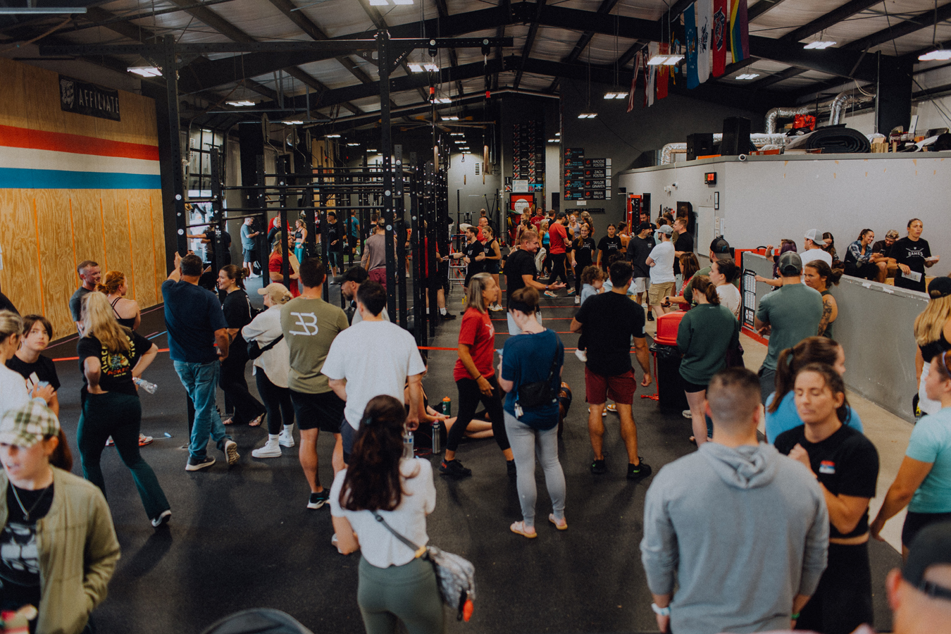 Odin CrossFit members training together