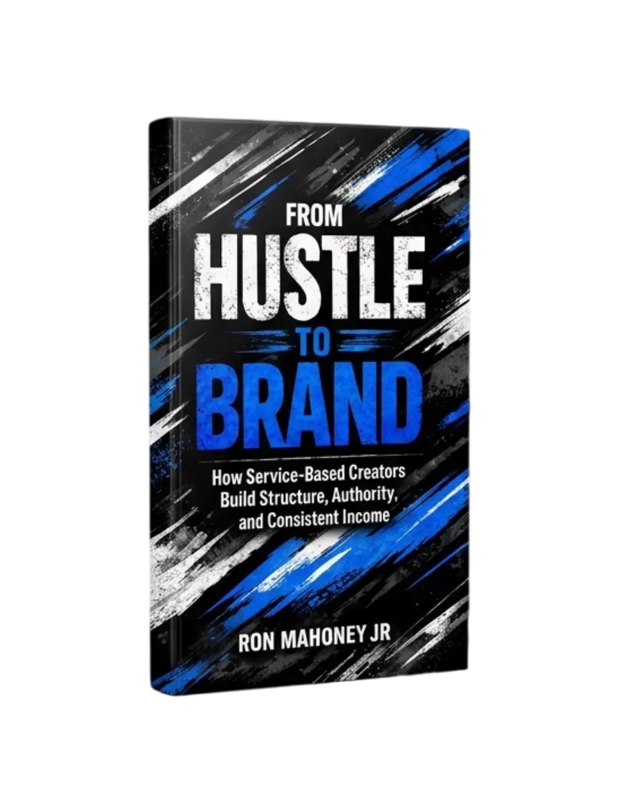 Book cover: From Hustle to Brand