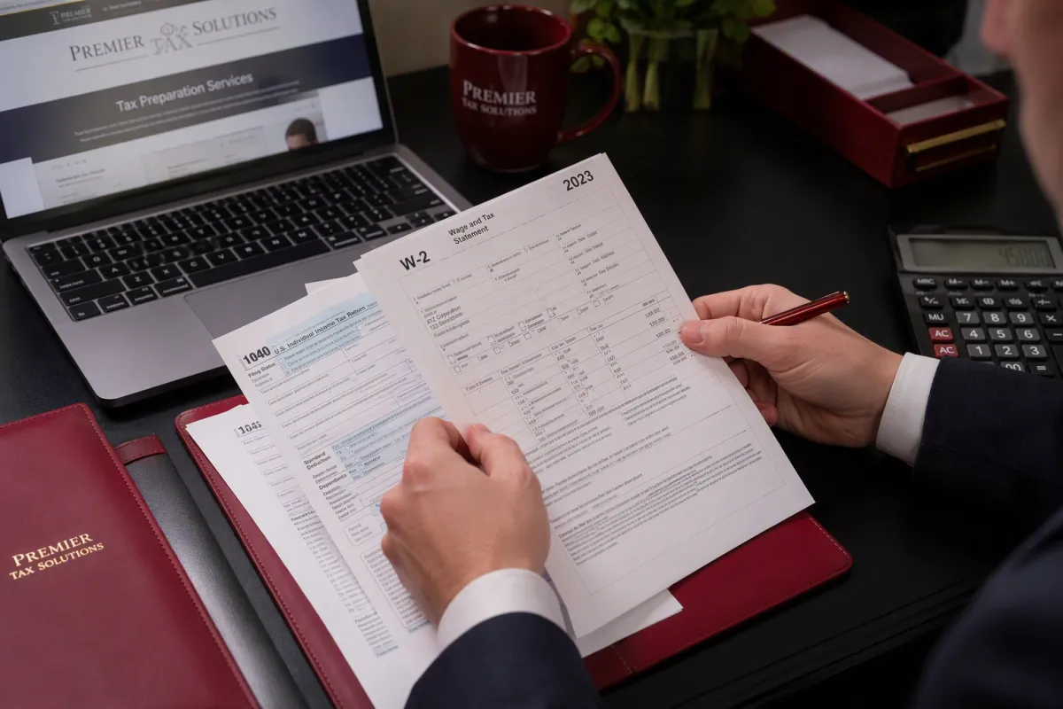 Individual tax preparation services and consultation