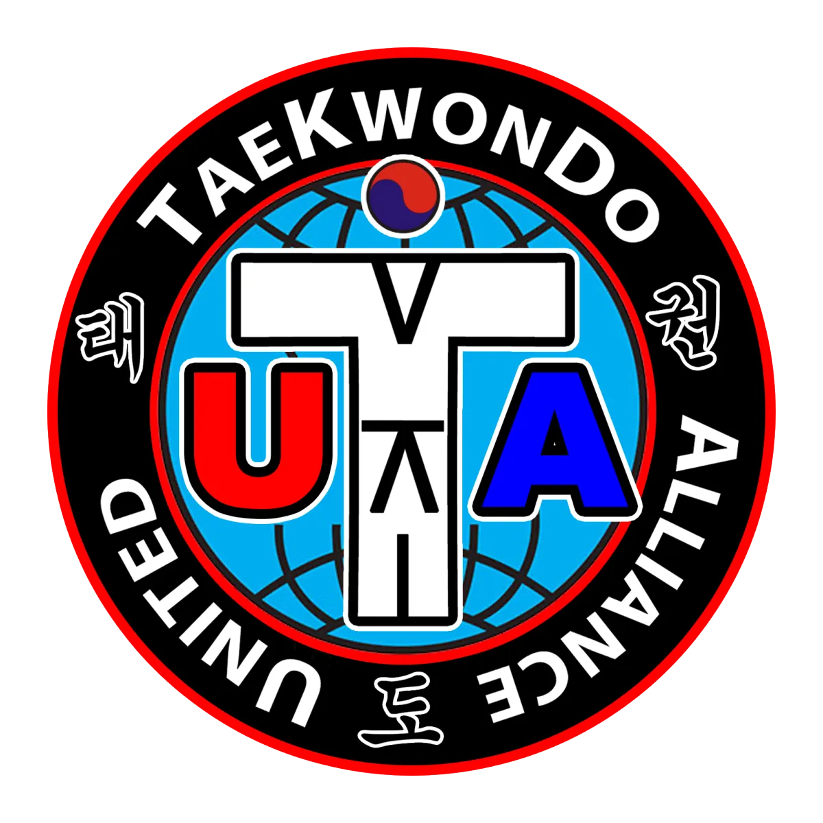UTA Taekwondo Academy logo (black)