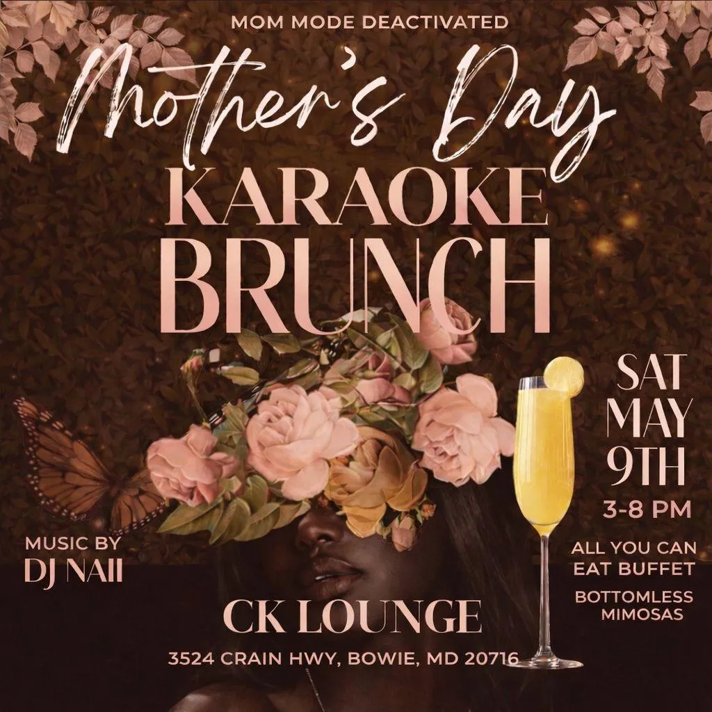 Woman with floral face covering