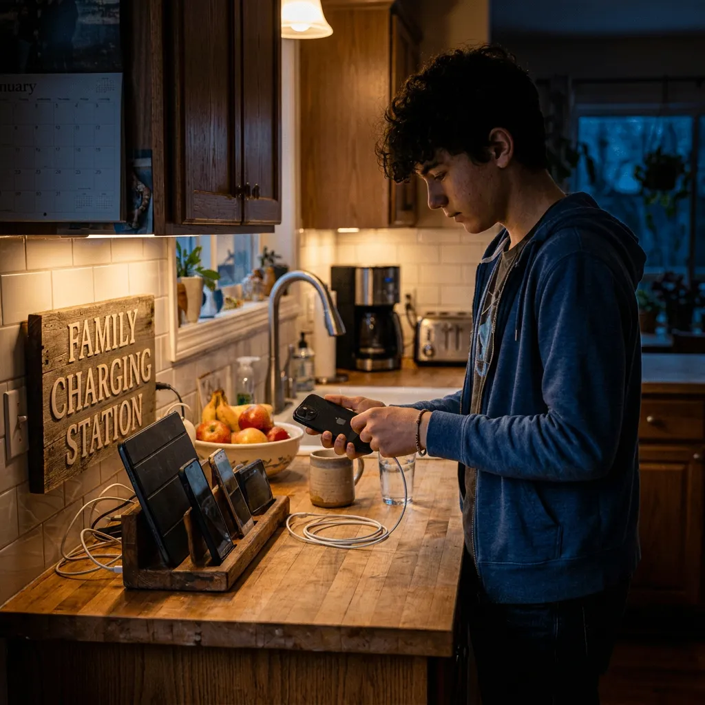 Teen charging time