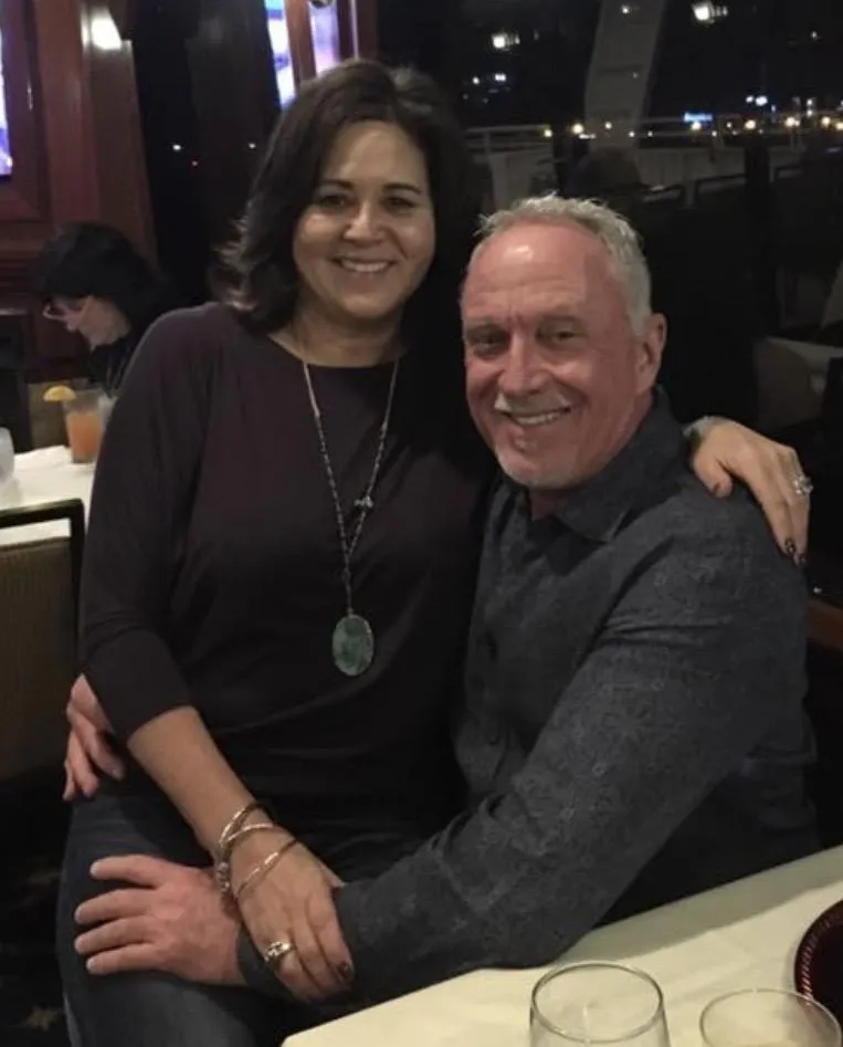 Vera and Johnny together, highlighting her warmth and joy