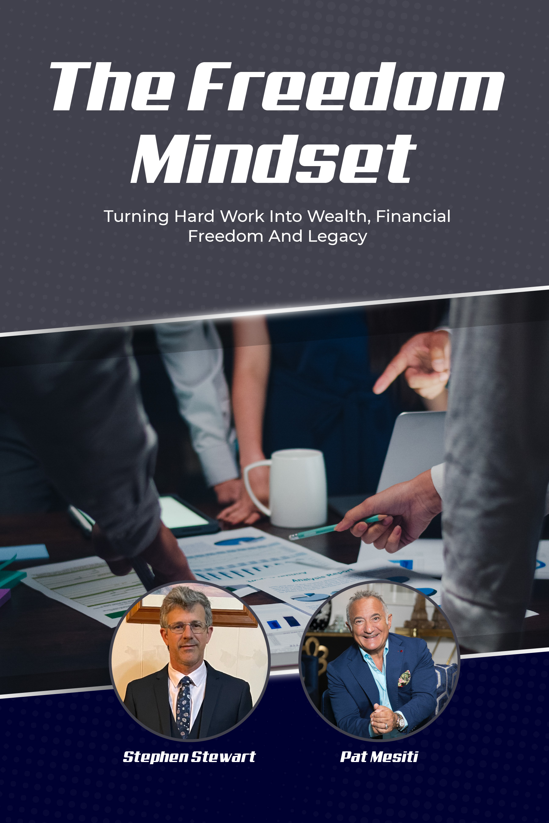 Stephen Stewart - The Freedom Mindset Book Cutout
