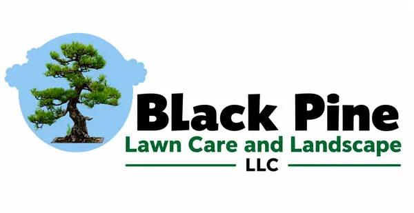 Black Pine Lawn Care & Landscaping Logo