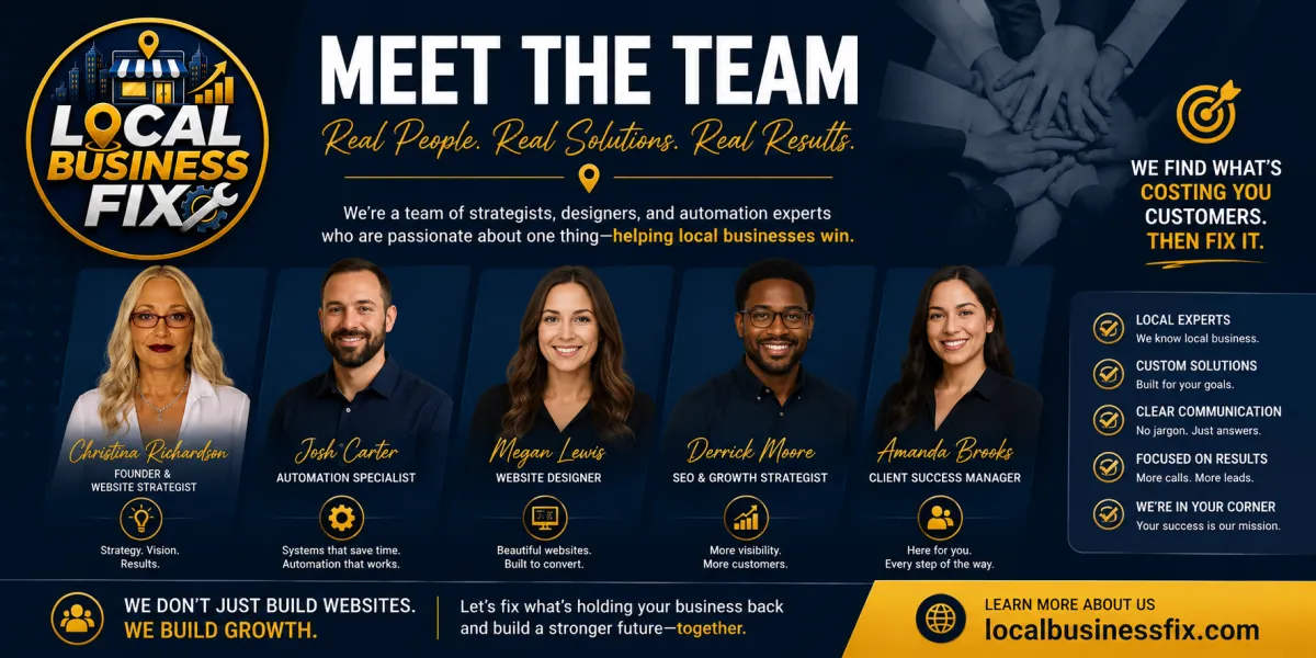 Local Business Fix Logo