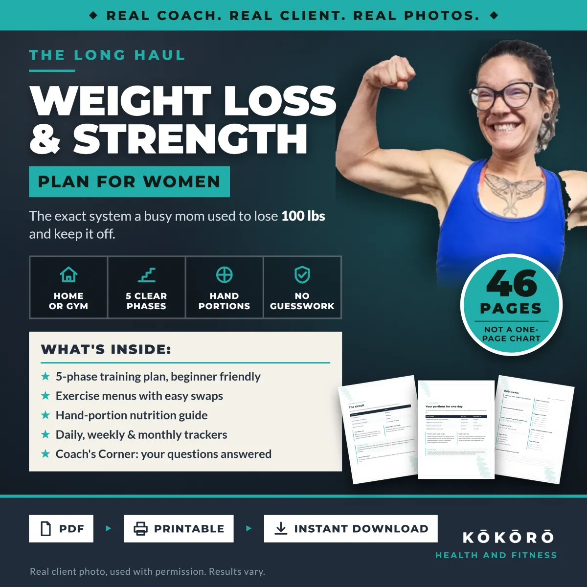 Beth flexing - The Long Haul plan