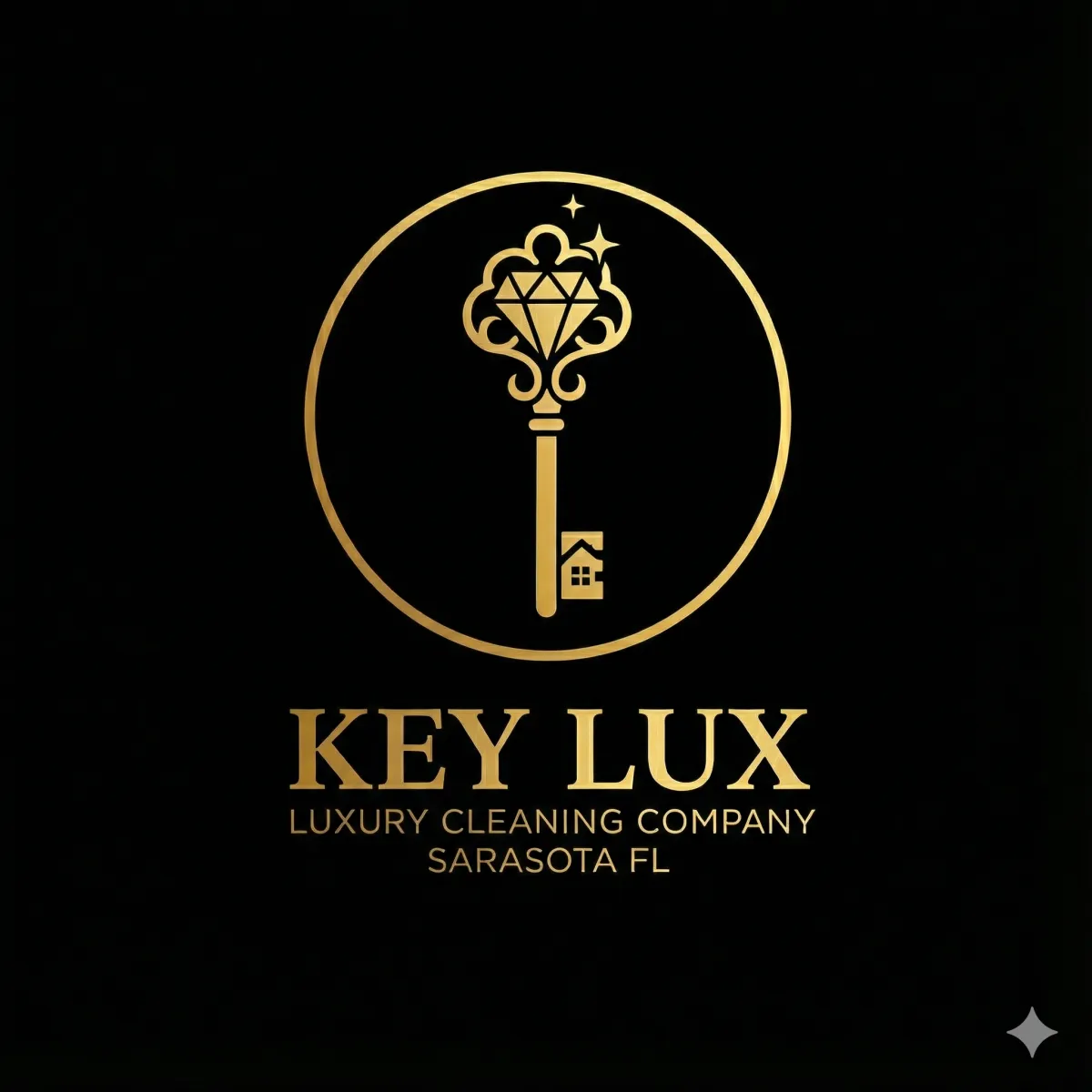 Key Lux Cleaning Company Logo