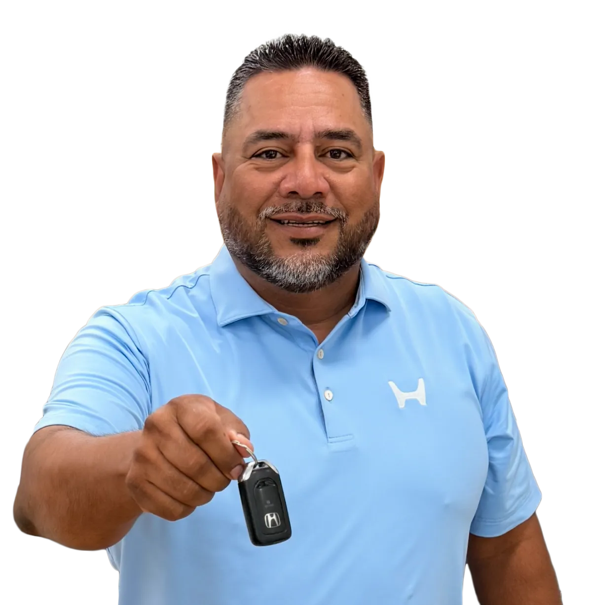 Rigo Guevara - General Manager of Brownsville Honda (portrait)